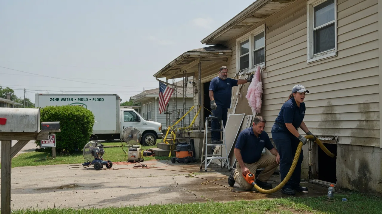 Water Damage Repair in Moscow, KS near me
